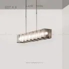 Реечный, рядный светильник BILLA 8 ламп Lampatron 4995-12703