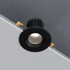 Светильник встраиваемый светодиодный черный Elektrostandard 25094/LED Even a065459