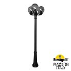 Садово-парковый фонарь FUMAGALLI RICU BISSO/G250 3L G25.157.S30.AZE27 Черный