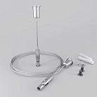 Комплект подвесов для радиусного профиля 2м. Maytoni ALM-3535R-P-2M