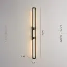 Бра ERKER WALL Размер L. Цвет черный Lampatron 8515-23565