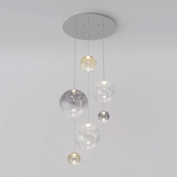 Подвесной светильник Eurosvet 50230 LED хром Wonder a062052