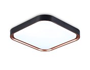 Потолочный светодиодный светильник Ambrella light FZ1265 BK/PGD
