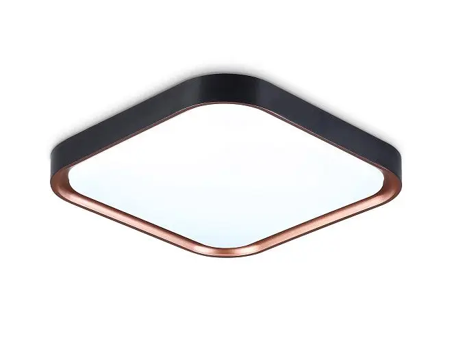 Потолочный светодиодный светильник Ambrella light FZ1265 BK/PGD Потолочный светодиодный светильник Ambrella light FZ1265 BK/PGD