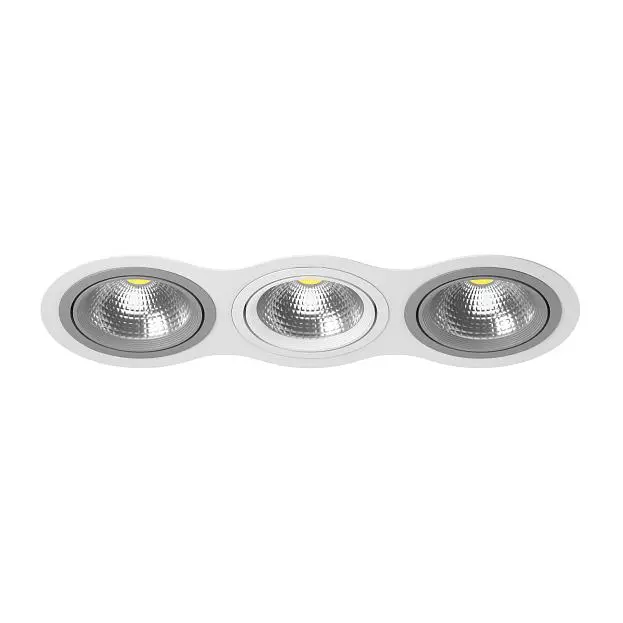 Встраиваемый светильник Lightstar i936090609 INTERO 111 Triple ROUND Встраиваемый светильник Lightstar i936090609 INTERO 111 Triple ROUND