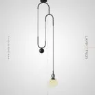 Подвесной светильник NEWTON BLACK Lampatron f-newton-black01 3143