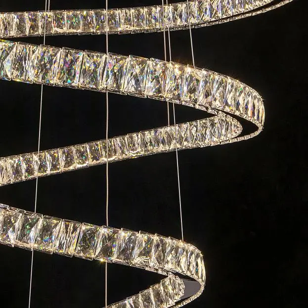 Люстра хрустальная с пультом LED Хром Citilux EL330P140 Eletto Olimpia Люстра хрустальная с пультом LED Хром Citilux EL330P140 Eletto Olimpia