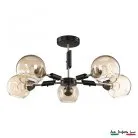 Люстра с плафонами Arte Perfetto Luce APL22374328/5 BRONZE+BLACK