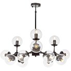 Подвесной светильник Lumina Deco Zodiak LDP 160-12 BK+PR