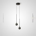Готовая комбинация светильников ORVAR DUO Цвет Черный Lampatron 7083-19431