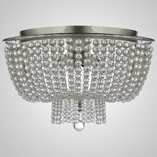 Люстра Jacqueline Clear Flush-Mount Crystal ImperiumLoft 205817-23 Люстра Jacqueline Clear Flush-Mount Crystal ImperiumLoft 205817-23