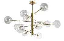 Люстра Crystal Lux MARZO SP12 BRONZE/TRANSPARENTE 0920/312