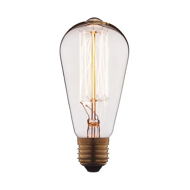 Лампа накаливания Loft IT 1008 E27 60W прозрачная Edison Bulb