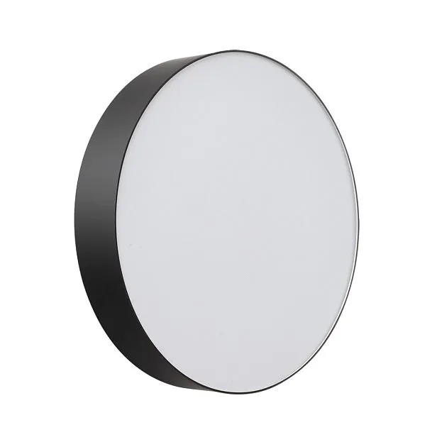 Светильник пластик/белый/черный LED 48Вт 3000/4000/6000К D390 IP43 CCT Sonex 7780/DLN OPTIMA