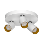 Накладной поворотный светодиодный светильник Ledron SAGITONY R3 S60 Dim White-Gold