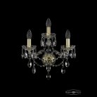 Бра хрустальный Bohemia 1415B/2+1/165 G