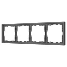 Рамка пластиковая FRM-NOBE-SFPL-4-GR Arlight 054226