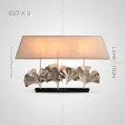 Настольная лампа PHILOMENA 3 лампы Lampatron 6647-18191