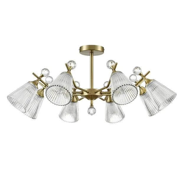 Люстра потолочная Е14 8*40W 220V Lumion 8046/8C AURICA