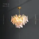 Люстра VIOLETTA CH Тип B. 9 ламп Lampatron 6676-18239