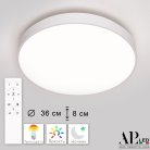 Потолочный светильник APL LED 3315.XM302-2-374/24W White Toscana