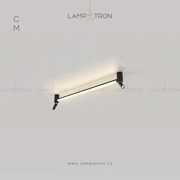 Потолочный светильник FORCE Тип С. Размер M. Цвет Черный Lampatron 4163-10307 Потолочный светильник FORCE Тип С. Размер M. Цвет Черный Lampatron 4163-10307