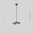 Подвесной светильник MILIAN Цвет Черный + Дымчатый Lampatron 6939-19029