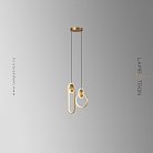 Готовая комбинация светильников RANDALL DUO Цвет Латунь Lampatron 7242-19888