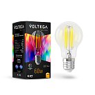 Светодиодная лампа Voltega 7154 Crystal A60 7W 2800K E27 CRI97 VG10-A60E27warm7W-FHR
