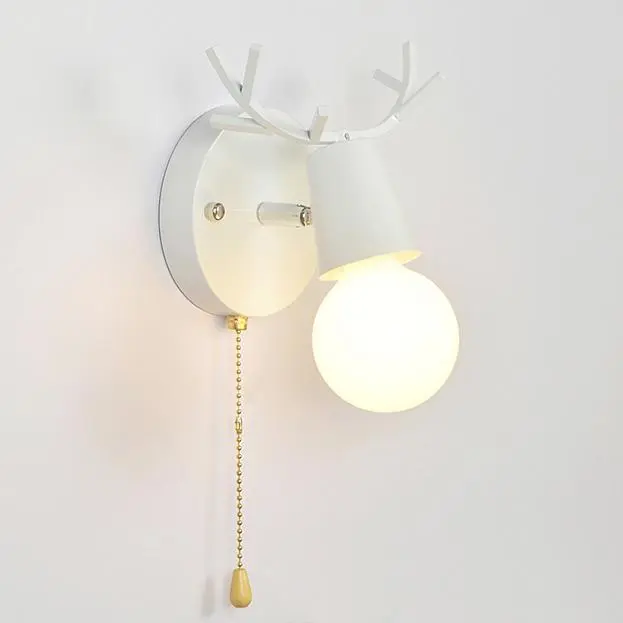 Бра DEER Модель A (с рогами) с выключателем. Цвет белый. Lampatron 785-4024 Бра DEER Модель A (с рогами) с выключателем. Цвет белый. Lampatron 785-4024