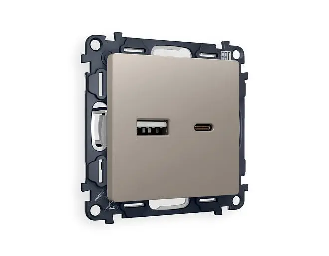 Комплект механизма розетки Ambrella Volt MA371010 QUANT Комплект механизма розетки Ambrella Volt MA371010 QUANT