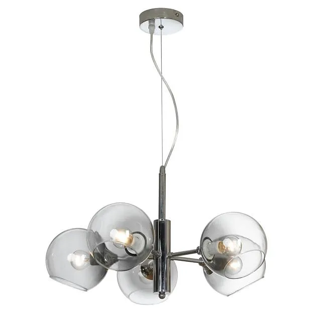 Подвесная люстра Lussole LSP-8372CH Gresham Подвесная люстра Lussole LSP-8372CH Gresham