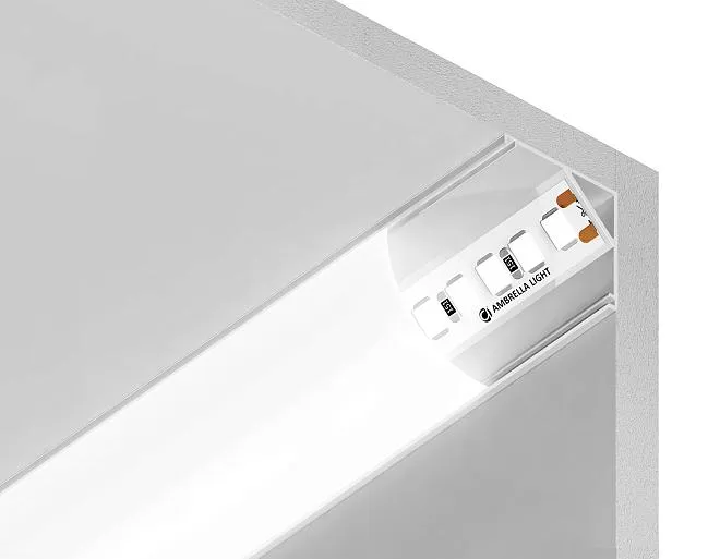 Алюминиевый профиль 2м Ambrella light GP2100WH