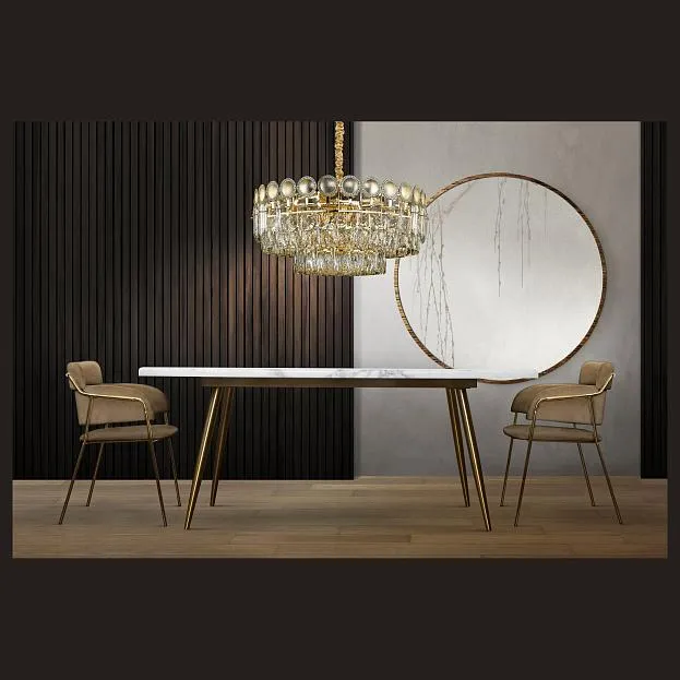 Подвесная люстра WERTMARK WE116.18.303 CLEMENTIA