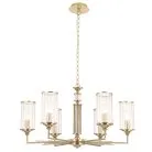 Подвесная люстра Crystal Lux Gloria SP6 Brass