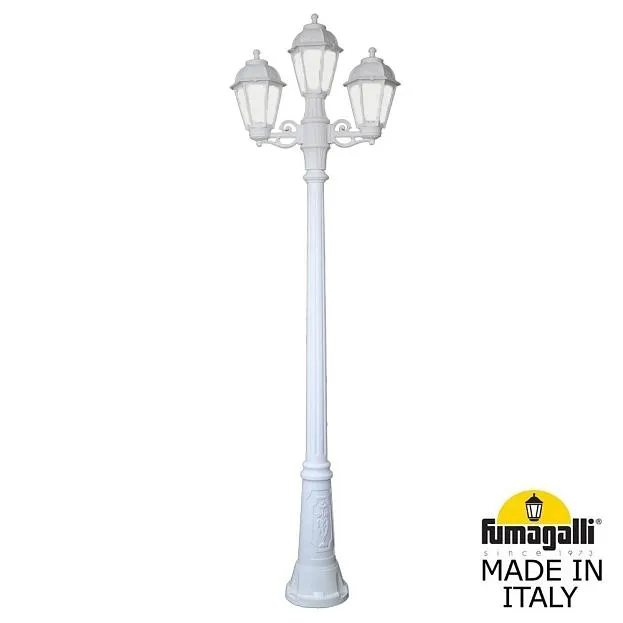 Садово-парковый фонарь FUMAGALLI GIGI BISSO/SABA 2+1 K22.156.S21.WYE27 Белый