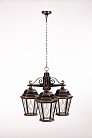 Уличный светильник подвесной Oasis Light 91470M/3 Gb ромб ASTORIA 2M