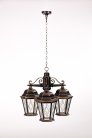 Уличный светильник подвесной Oasis Light 91470M/3 Gb ромб ASTORIA 2M
