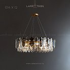 Кольцевые люстры и светильники LAURETA 12 ламп Lampatron 4495-11406