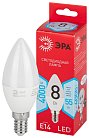 Лампочка светодиодная ЭРА LED B35-8W-840-E14 R