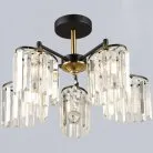 Потолочная люстра Reluce 63660-0.3-05 BK+COP
