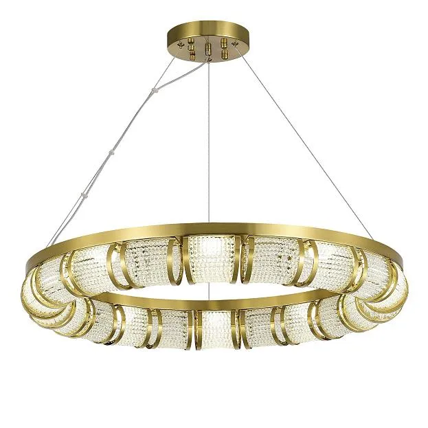 Светильник подвеснойЛатунь/Прозрачный LED 1*65W ST-Luce SL6011.313.01 ESME Светильник подвеснойЛатунь/Прозрачный LED 1*65W ST-Luce SL6011.313.01 ESME