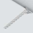 Светильник встраиваемый, 20W, 383х74,8мм, H39,8мм, 1800Lm, 38°, 3000К, Ra80, IP20, UGR16, корп Donolux dl18519m141a20.38.383ch 150 EYE UNIT PLUS