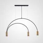 Подвесной Светильник Arc 3 Gold ImperiumLoft 189567-26