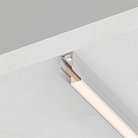 Профиль накладной 9х7.8мм, алюминиевый, серебро, 2м, CAB241 Feron 52149