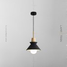 Подвесной светильник TAGA Цвет черный. Lampatron taga-black 2935-7001