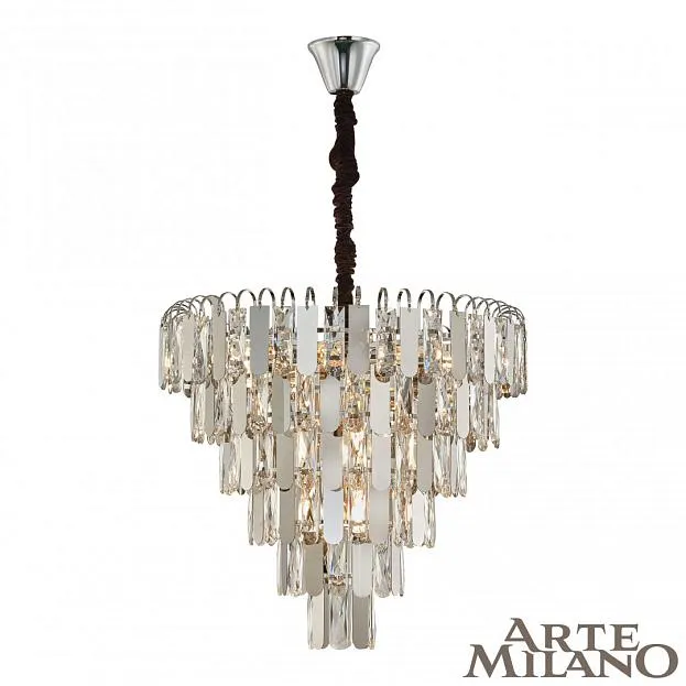 Подвесная люстра Arte Milano 25388.D600.H520.E14.11 Ni AM-99486 Подвесная люстра Arte Milano 25388.D600.H520.E14.11 Ni AM-99486