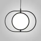 Подвесной Светильник Arvet Горизонтальный Черный ImperiumLoft 179644-26