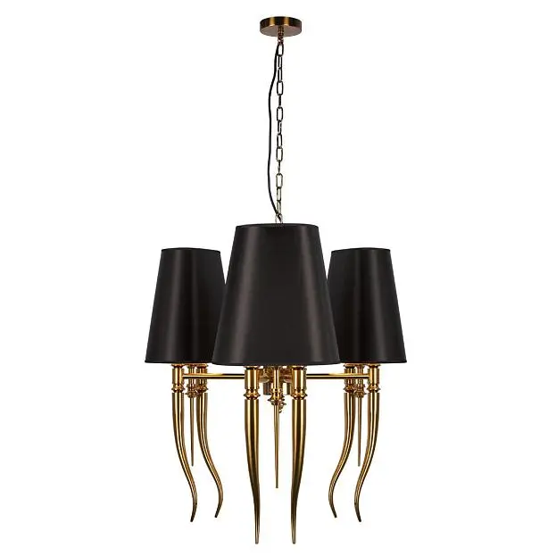 Подвесная люстра Loft IT 10207/6 Gold Brunilde Подвесная люстра Loft IT 10207/6 Gold Brunilde