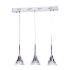 Подвесной светильник Illuminati MD15003012-3A rose gold Gioiello